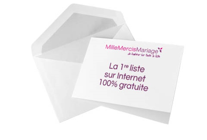 MilleMercisMariage - Liste de mariage