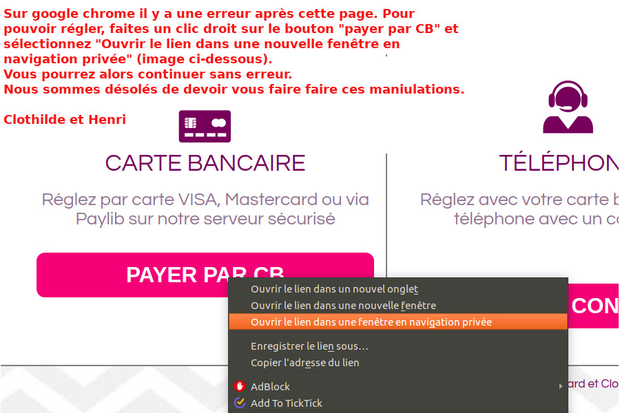 MilleMercisMariage - Liste de mariage