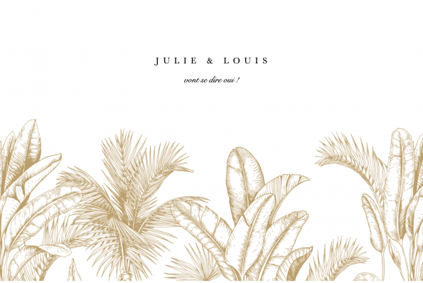 Bienvenue sur le site de notre mariage