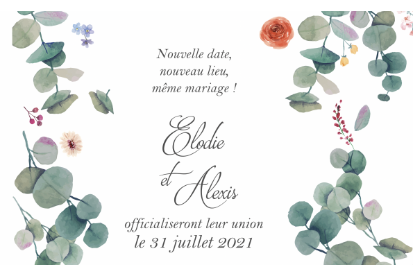 Bienvenue sur le site de notre mariage