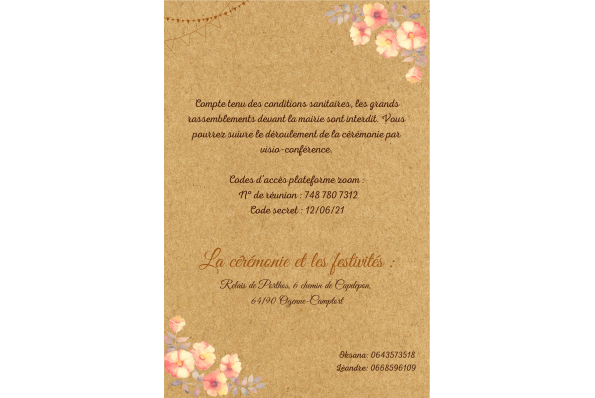 Bienvenue sur le site de notre mariage