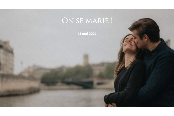 Bienvenue sur le site de notre mariage