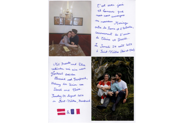 Bienvenue sur le site de notre mariage