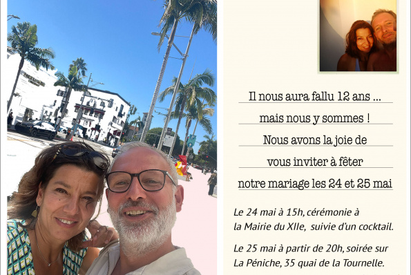 Bienvenue sur le site de notre mariage