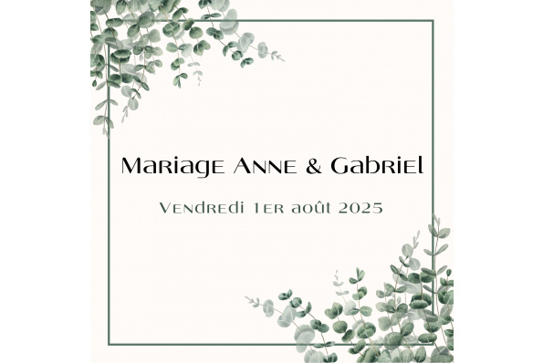 Bienvenue sur le site de notre mariage