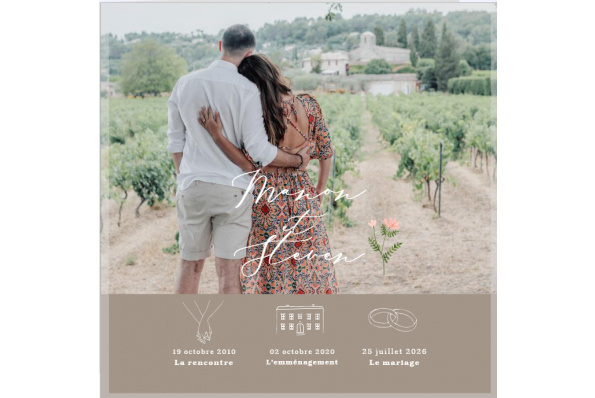 Bienvenue sur le site de notre mariage